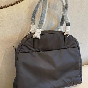 Lo & Sons O.G Bag Espresso/Gold/Camel